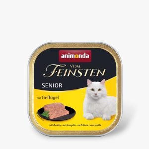KONSERVAI KATĖMS Animonda Vom Feinsten Senior su paukštiena 100 g.
