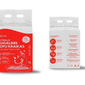 KAČIŲ KRAIKAS "Belocat" TOFU-6 L/2,5 Kg., (Watermelon) 100% NATŪRALUS KRAIKAS