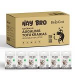 TOFU kraikas katėms „HayBro ” 7 L/2,5 Kg., (Anglies) 100% NATŪRALUS KRAIKAS